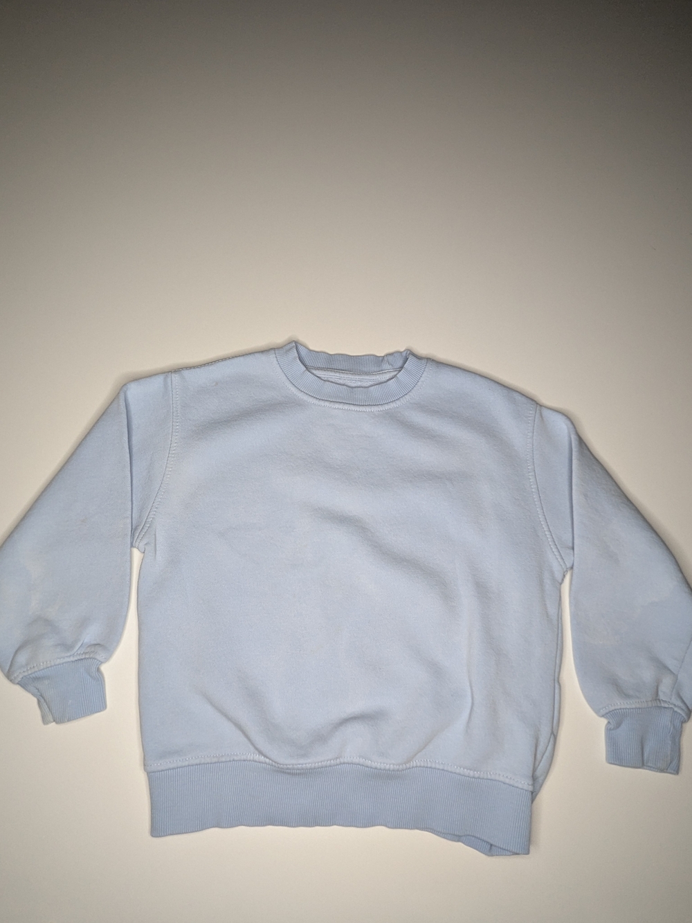 Zara Light Blue Crewneck Sweatshirt for Kids
